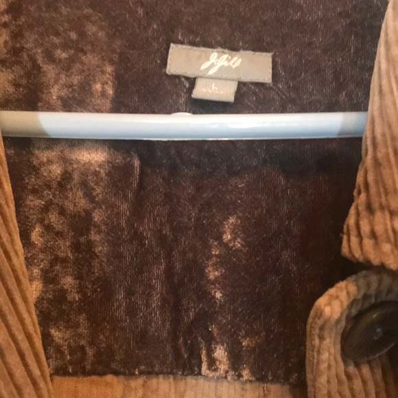 J Jill long corduroy jacket for women - Picture 5 of 6